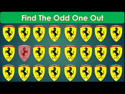 Find The Odd One Out in These Pictures? How Good Your Eyes#43 |Find The Odd emoji |