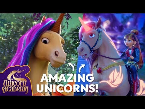The BEST Unicorn Moments from Unicorn Academy 🦄 | Part 1! | Cartoons for Kids