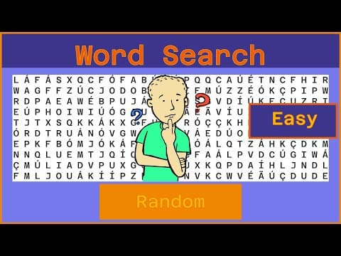 Word Search - Challenge  Ep531