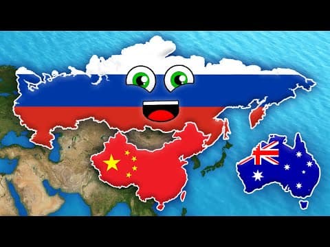 10 Biggest Countries in the World by Land Mass | Countries of the World