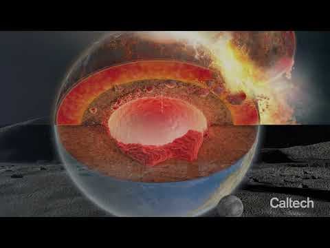 Are the remains of an ancient planet deep inside Earth?
