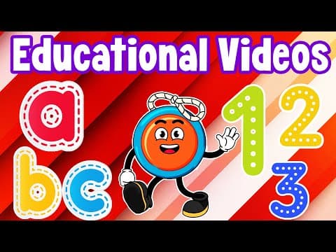 Kids Learning Videos-Alphabets And Numbers-Learn ABC For Kids-Numbers For Kids 1 to 10