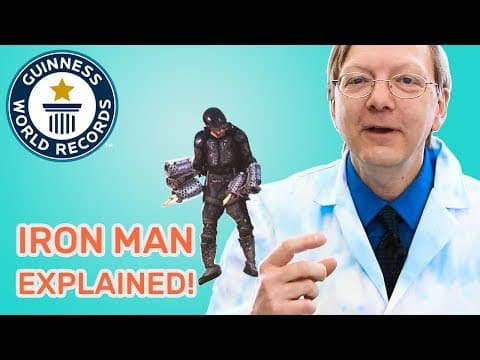 Real life Iron Man suit - Science Explained with Science Bob