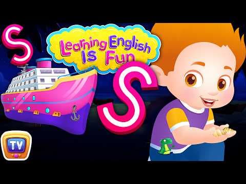 ChuChu TV Learning English Is Fun™ | Alphabet S Song | Phonics & Words For Preschool Children