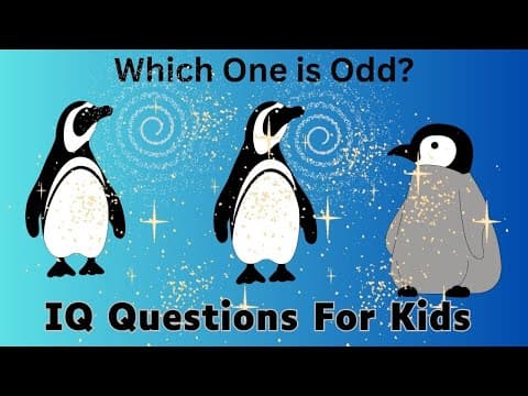 IQ Questions For Kids With Answers | Educational Video | Quiz Questions Part 17