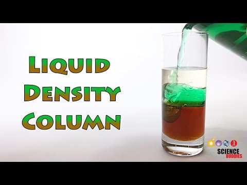 Liquid Density Column