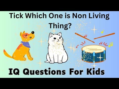 Kids Iq Development Video Part 3 | Educational Video | IQ Questions For Kids With Answers