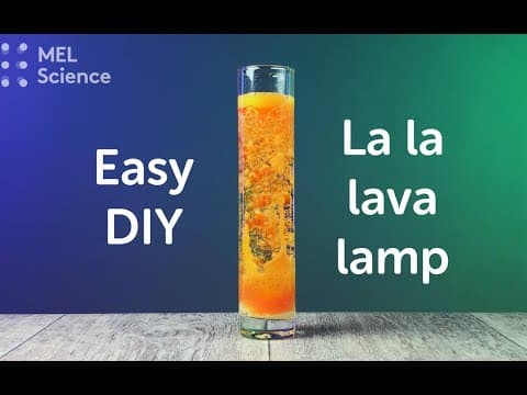 How to make lava lamp at home - 5 minute crafts - DIY lava lamp