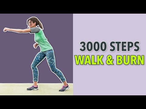 3000 Steps HIIT: Fat Burning Walk Cardio
