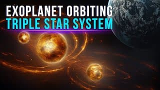 Found Exoplanet Orbiting In A Triple Star System