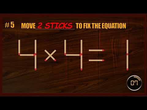 Matchstick Puzzle #230| Matchstick Logic Puzzles |Matchstick Puzzles with Answers| Matchstick Tricks