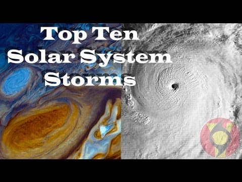The Top Ten Storms in the Solar System