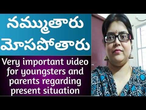 Very important video regarding present situation for students and their parents/ Watch till end