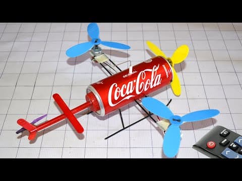 How to Make a Helicopter | DIY Drone at home