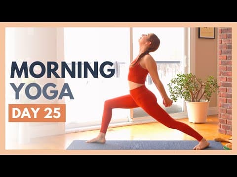 DAY 25: CONNECT - 10 min Morning Yoga Stretch – Flexible Body Yoga Challenge