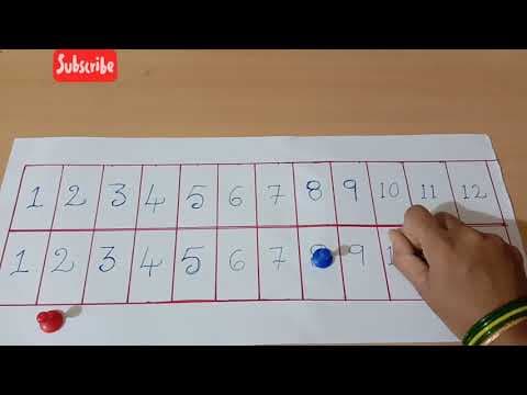Martinetti Dice Game || Children board game || paper and pen game