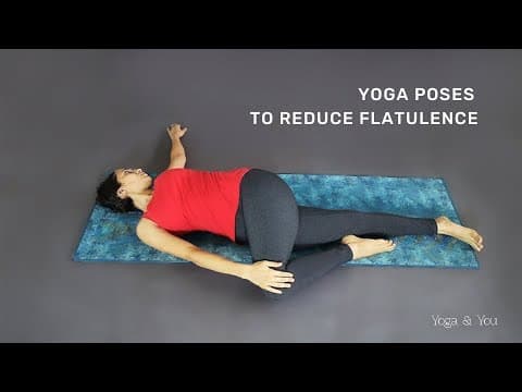 Yoga Poses to reduce Flatulence | Yoga Asanas to Relieve Gas | Yoga for Digestive Health‪@VentunoYoga‬