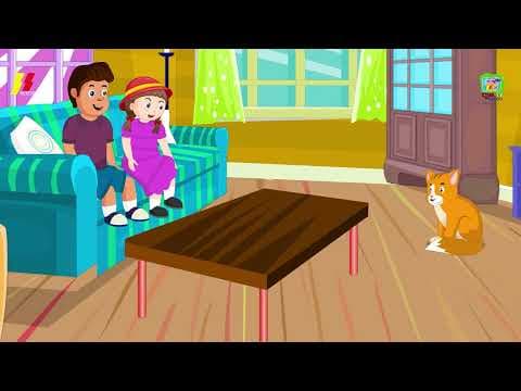 Billi Karti Meow Meow | Telugu Rhymes for Children | Telugu Kids Cat Rhymes For Children 2025