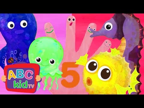 Finger Family (Sea Animals Song) | ABC Kid TV Nursery Rhymes & Kids Songs