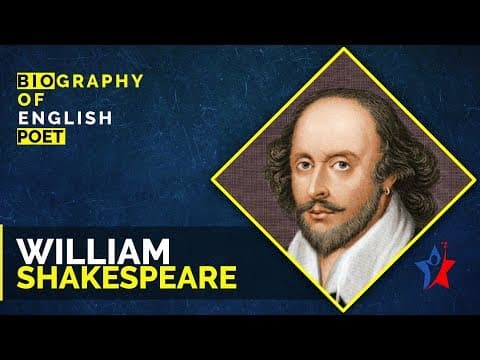 William shakespeare biography in english