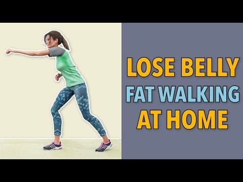 40 Minute Intense Belly Fat Walking Workout – Standing Cardio