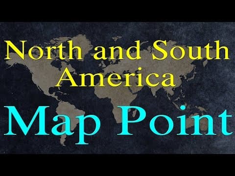 North and South America Map Point Telugu