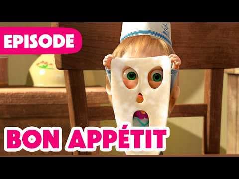 Masha and The Bear - Bon appétit! 🥟 (Episode 24) New cartoon for kids 2016!