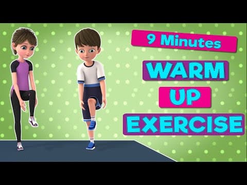 Exercise For Kids: Warmup Exercise | Kids Exercise| Get Active At Home| Lose Belly Fat