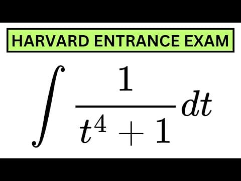 Hardest Integral Question!