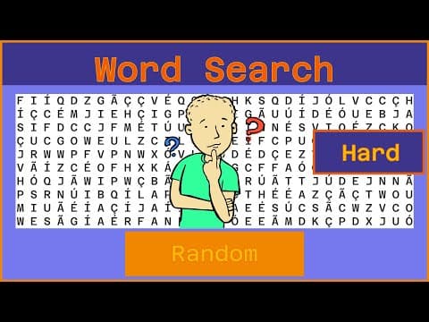 Word Search - Challenge  Ep1129
