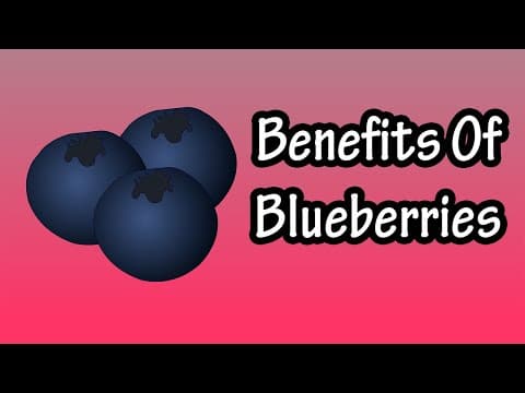 Health Benefits Of Blueberries - Nutrition Of Blueberries