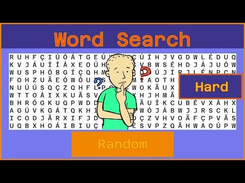 Word Search - Challenge  Ep930