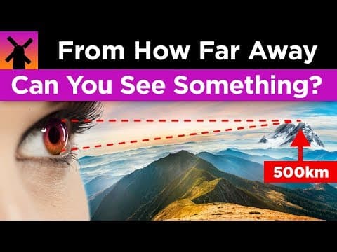 What’s the Farthest Away Thing You Can See?