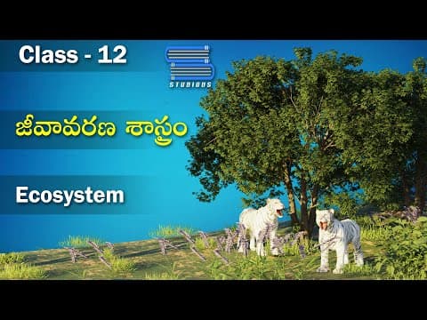 జీవావరణ శాస్త్రం - Ecosystem |  Biology Telugu