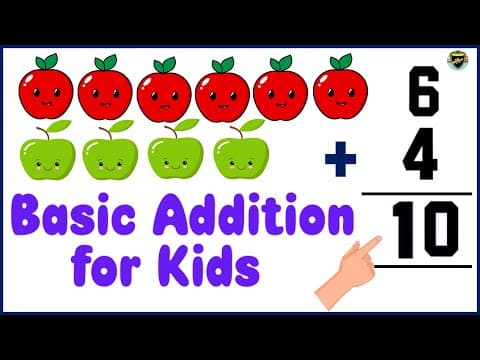 Basic Addition for Kids | Basic Addition | Basic addition for Kindergarten | Learn simple addition