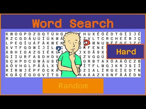 Word Search - Challenge  Ep600