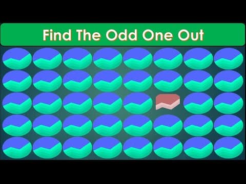 Find The Odd One Out in These Pictures? How Good Your Eyes#47 |Find The Odd emoji |