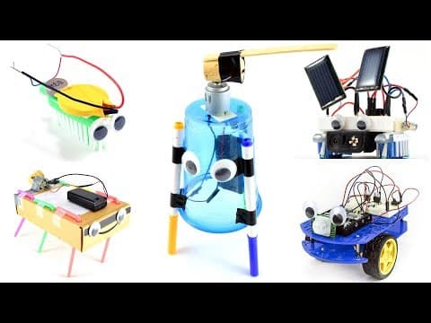 10 Robotics Projects Kids Can Really Make