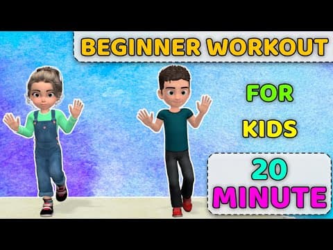 20 minute beginner full body workout for kids