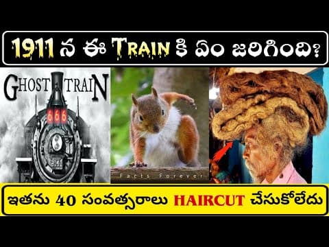 Top 10 Interesting Facts In Telugu | Facts In Telugu | Telugu Facts | Facts Forever