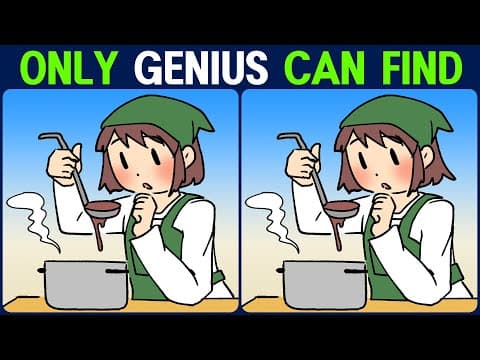 Puzzle / Find the Difference │ Maintain a healthy brain by improving memory and concentration!