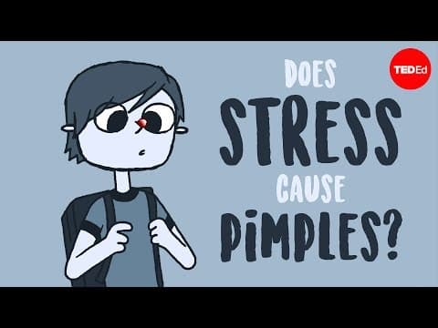 Does stress cause pimples? - Claudia Aguirre - YouTube
