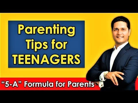Parenting tips for teenagers hindi-how to discipline teenage children? video