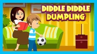 DIDDLE DIDDLE DUMPLING - NURSERY RHYMES || RHYMES AND KIDS SONG - ENGLISH POEMS FOR KIDS