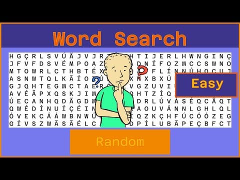 Word Search - Challenge  Ep490