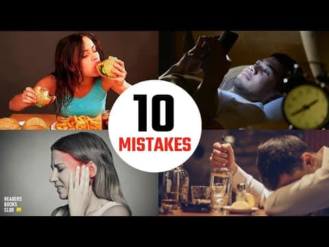 ये 10 आदतें आपको बर्बाद कर देगी 10 Habits That Will Ruin Your Life (with 100% Solutions) Hindi
