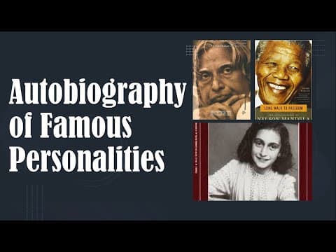 Autobiographies of Famous Personalities World Famous Autobiographies | List of Autobiographies