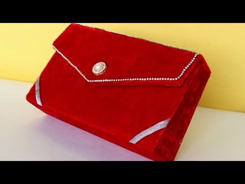 Best out of Waste Idea || How to make Purse Making at Home | DIY Purse For School Competition 2018
