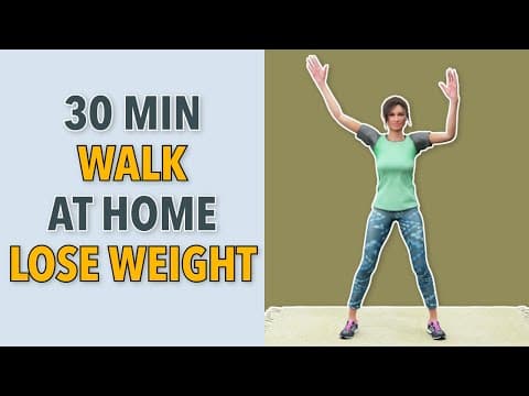 30 Min Weight Loss Walking Workout – Walk at Home