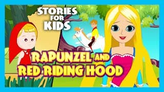 Witch And Rapunzel - The Fairy Tail |The Little Red Riding Hood | Rapunzel and Red Riding Hood Story